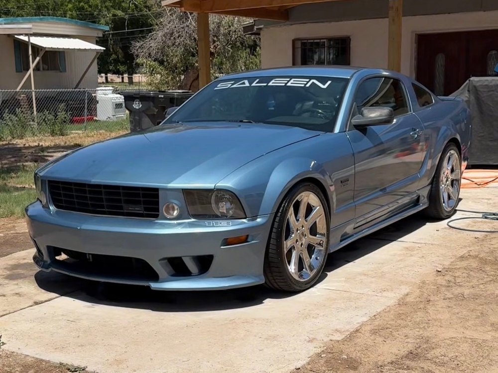 Saleen Mustang gleaming after an NQA exterior detail